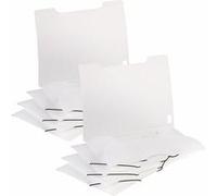 General Office : 8 chemises plastiques à rabats et élastiques - Transparent G