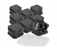 General Office 8 clips organiseurs pour câbles avec fermeture magnétique