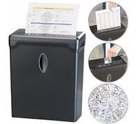 General Office : Destructeur de documents A4 coupe croisée avec réservoir 10 L G