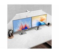 General Office Double lampe de bureau LED à pince télécommandée 1000 lm - coloris blanc