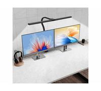 General Office Double lampe de bureau LED CCT télécommandée 1000 lm - coloris noir