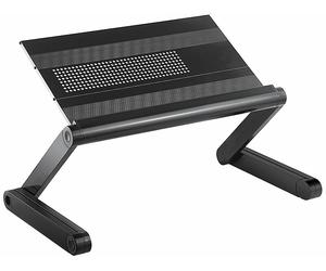 General Office Station de travail en aluminium pour ordinateur portable et tablette