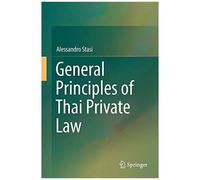 General Principles Of Thai Private Law