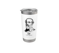Général Robert E. Lee Armée de Virginie de la guerre civile des États-Unis Gobelet isotherme en acier inoxydable double paroi