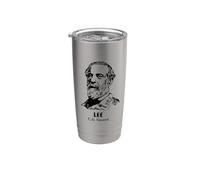 Général Robert E. Lee Armée de Virginie de la guerre civile des États-Unis Gobelet isotherme en acier inoxydable double paroi