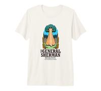 General Sherman Tree Séquoia Nationalpark Géant Séquoia T-Shirt Haut de Gamme