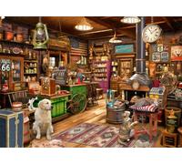 General Store Puzzle 1000 pièces par Vermont Christmas Company - Entièrement emboîtables et de Forme aléatoire - 68 x 49 1/4 cm