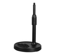 Général Support de téléphone en métal avec base lestée Support de microphone de bureau pour intérieur ou extérieur Support trépied de bureau
