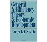 General X-Efficiency Theory And Economic Development