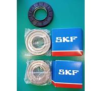 GENERALCAR Bandisrl Kit de roulements + joint d'eau machine à laver SKF 6206ZZ + 6207ZZ + 45,5 x 84 x 10/12