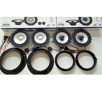 GENERALCAR Kit 6 haut-parleurs Alpine pour Volkswagen Passat B6 2005-2010