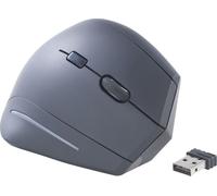 GeneralKeys Souris optique ergonomique 1600 DPI, 6 boutons - Sans fil