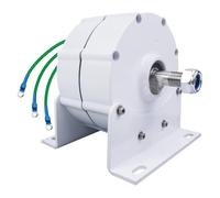 Générateur À Aimant Permanent 1000 W 400 Tr/min À Faible Vitesse De Rotation, Alternateur Triphasé 12 V 24 V 48 V Pour Éoliennes Verticales Et Horizontales 12v