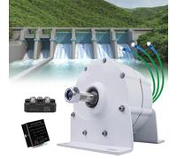 Générateur à aimant permanent 12000 W avec redresseur pour éoliennes verticales et horizontales, kit complet 48 V pour solutions d'énergie renouvelable
