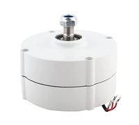 Générateur à Aimant Permanent 400W 550r / M Générateur à Aimant Permanent à Courant Alternatif Triphasé Coque en Alliage D'aluminium Générateur de Moteur électrique(Sans redresseur 24V)