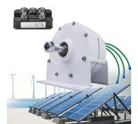 Générateur à aimant permanent 600 W 12 V 24 V 48 V 3 phases sans engrenage AC alternateur pour éolienne à eau avec redresseur
