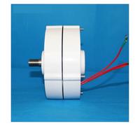 Générateur à aimant permanent faible vitesse 1000W 2000W 3000W 12V 24V 48V Moteur domestique Éolienne DIY 1KW 2KW 3KW(No base,DOUBLE SHAFT_12V_2000W)