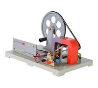 Générateur à aimant permanent, générateur à armature rotative, générateur manuel for explorer l'équipement électromagnétique expérimental, générateur d'électricité manuel modèle AC-DC