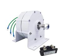 Générateur à Aimant Permanent sans engrenage 12 000 W - Alternateur éolien CA 12 V/24 V/48 V/110 V/220 V pour énergies renouvelables, Production d'énergie Efficace, Design Compact