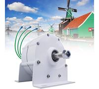 Générateur à aimant permanent sans engrenage, alternateur triphasé pour la production d'énergie domestique, alternative au moteur électrique à haute efficacité