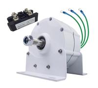 Générateur À Aimant Permanent Triphasé Sans Engrenage, Faible Vitesse De Rotation (600 Tr/min), 1200 W, 12 V, 24 V, 48 V, Avec Redresseur Et Alternateur À Aimant Permanent. 48v