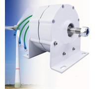 Générateur À Basse Vitesse 2000 W 12 V 24 V Triphasé Sans Engrenage À Aimant Permanent Pour Éolienne 12v