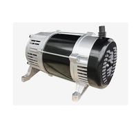 Générateur à entraînement par Courroie 2-10 KW avec poulie et voltmètre, Sortie d'onde sinusoïdale Pure, stator entièrement en cuivre, 220 V/380 V, Tension Stable et Faible Bruit pour Un