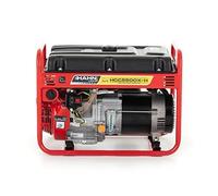 Générateur à essence 5 kW - Générateur silencieux avec régulation automatique de la tension (AVR) - Réservoir de 18 l - Jusqu'à 9,2 heures (à 50 % de charge) - Autonomie pour un usage commercial et