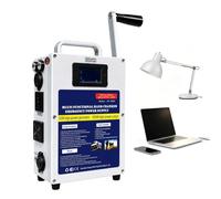 Générateur À Manivelle 150W Chargeur D'Urgence À Manivelle Portable 500W
