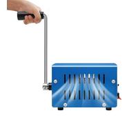 Générateur à manivelle 20 W - Chargeur haute performance - Chargeur USB portable - Sortie de tension dynamoto 3 V, 5 V, 6 V, 9 V, 12 V réglable, pour chargement USB en plein air