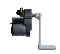 Générateur à manivelle en métal avec boîte de Vitesses à Grande Vitesse, Grand Moteur, Sortie USB et Affichage de la Tension - Générateur d'énergie Bricolage réglable pour Alimentation de