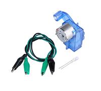 Générateur à manivelle Mtlavishness avec chargeur de secours - Dynamo à manivelle, alimentation mécanique avec câbles de démarrage pour l'apprentissage scientifique des enfants,