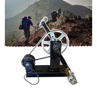 Générateur À Pédale Portable 100 W, Alimentation De Secours CC avec Interface 12 V CC Et Sortie Chargeur Allume-Cigare 5 V, for Usage Domestique, Extérieur Et Mobile