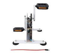 Générateur à pédales de 100 W avec batterie externe portable, interface USB et sortie CC 1-35 V pour les activités de plein air