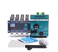 Générateur ATS 4P 100A 160A 250A 630A, commutateur de transfert automatique à double alimentation, générateur diesel monophasé triphasé. Pièces(160A 4P)