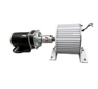 générateur automatique Alternateur triphasé 30 kW, générateur électrique à aimant permanent avec moteur à courant continu(380v,48V DC MOTOR_40KW)