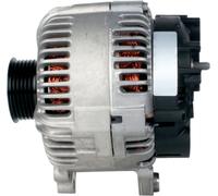 Générateur avec Keilrippenririemenscheibe 57mm HELLA pour AUDI A6 C6 (4F2)