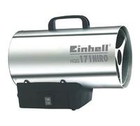 Générateur d'air chaud à gaz - EINHELL - HGG 171 Niro - 17kW - Débit 500m³/h - Gaz propane/butane