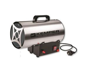 Générateur D'Air Chaud Kemper 65311INOXN 10 KW H Inox Et Noir