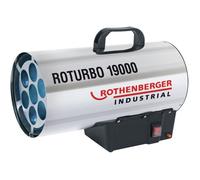 Rothenberger Industrial 1500000165 Roturbo 19000 Générateur d'air chaud chauffage gaz, Gris