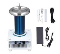 Générateur d'arc à Bobine Musicale avec Haut-Parleur Plasma pour expérience de Transfert de Puissance sans Fil - Moulin à Vent ionique et Couronne d'ions, Jouet de Bureau éducatif