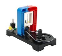 Générateur DC à la main - Laboratoire de modèle moteur 340 g, kit de démonstration de génie mécanique, dispositif d'éducation énergétique | Démonstration Modèle d'enseignement moteur pour l'apprentiss