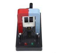 Générateur DC à manivelle Instrument d'enseignement physique pour expériences de droit de Faraday, 17 x 8,7 x 12 cm, construction ABS avec double indicateur LED