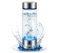 Générateur de bouteille d'eau à hydrogène à haute concentration, jusqu'à 4 000 PPB, avec technologie SPE/PEM, portable rechargeable par USB pour la maison, le bureau, les voyages, la remise en forme