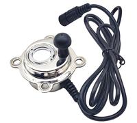 Générateur de brume à ultrasons à tête unique, plaque d'atomiseur en céramique de 1,7 MHz, tête de brouillard en cuivre de 3,8 cm, sortie 350 ml/h, CC 24 V pour une utilisation décorative