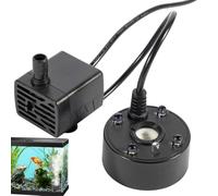 Générateur de brume ultrasonique, générateur de brume pour aquarium, nébuliseur atomiseur de machine, nébuliseur ultrasonique avec lumières LED, nébuliseur de bassin, machine Mis