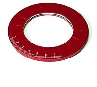 Générateur de cercle de précision avec répartition équilibrée du poids pour un fonctionnement stable pendant le dessin prolongé (rouge)