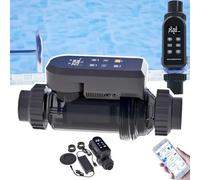 Générateur De Chlore Au Sel Avec Télécommande Par Application, Système De Chloration Au Sel Pour Piscine, Électrolyseur De Piscine Au Sel Avec Panneau Numérique Intelligent(20g/h)