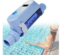 Générateur de Chlore au sel for Piscine, système de chloration Intelligent for Piscine à Eau salée, générateur de sel Automatique avec Panneau numérique et Application de contrôle à Distance(20g/h)