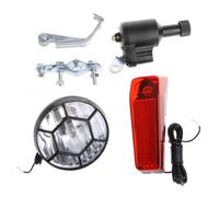 Generateur de dynamo a friction de bicyclette motorise Feu arriere avec accessoires